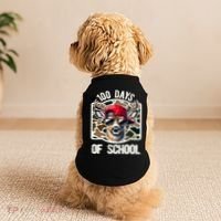 100 Days Of School Deer Hunting Deer Camo Hunter Doggie Tank thumb 2