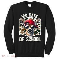 100 Days Of School Deer Hunting Deer Camo Hunter Sweatshirt thumb 0