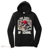 100 Days Of School Deer Hunting Deer Camo Hunter Women's Hoodie thumb 0