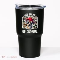 100 Days Of School Deer Hunting Deer Camo Hunter Tumbler thumb 0