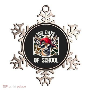100 Days Of School Deer Hunting Deer Camo Hunter Ornament