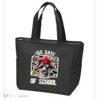 100 Days Of School Deer Hunting Deer Camo Hunter Tote Bag thumb 3