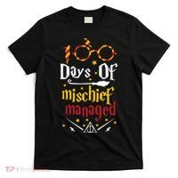 100 Days Of Mischief Managed 100th Day Of School T-Shirt thumb 0