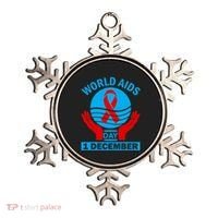 1 Dec Red Ribbon Day Support For World Aids Day Awareness Cute Gift Ornament thumb 0