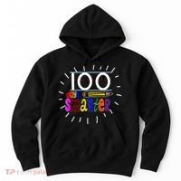 100 Days Smarter Cute 100th Day Of School Hoodie thumb 0