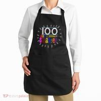 100 Days Smarter Cute 100th Day Of School Apron thumb 2
