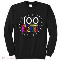 100 Days Smarter Cute 100th Day Of School Sweatshirt thumb 0