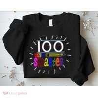 100 Days Smarter Cute 100th Day Of School Sweatshirt thumb 2