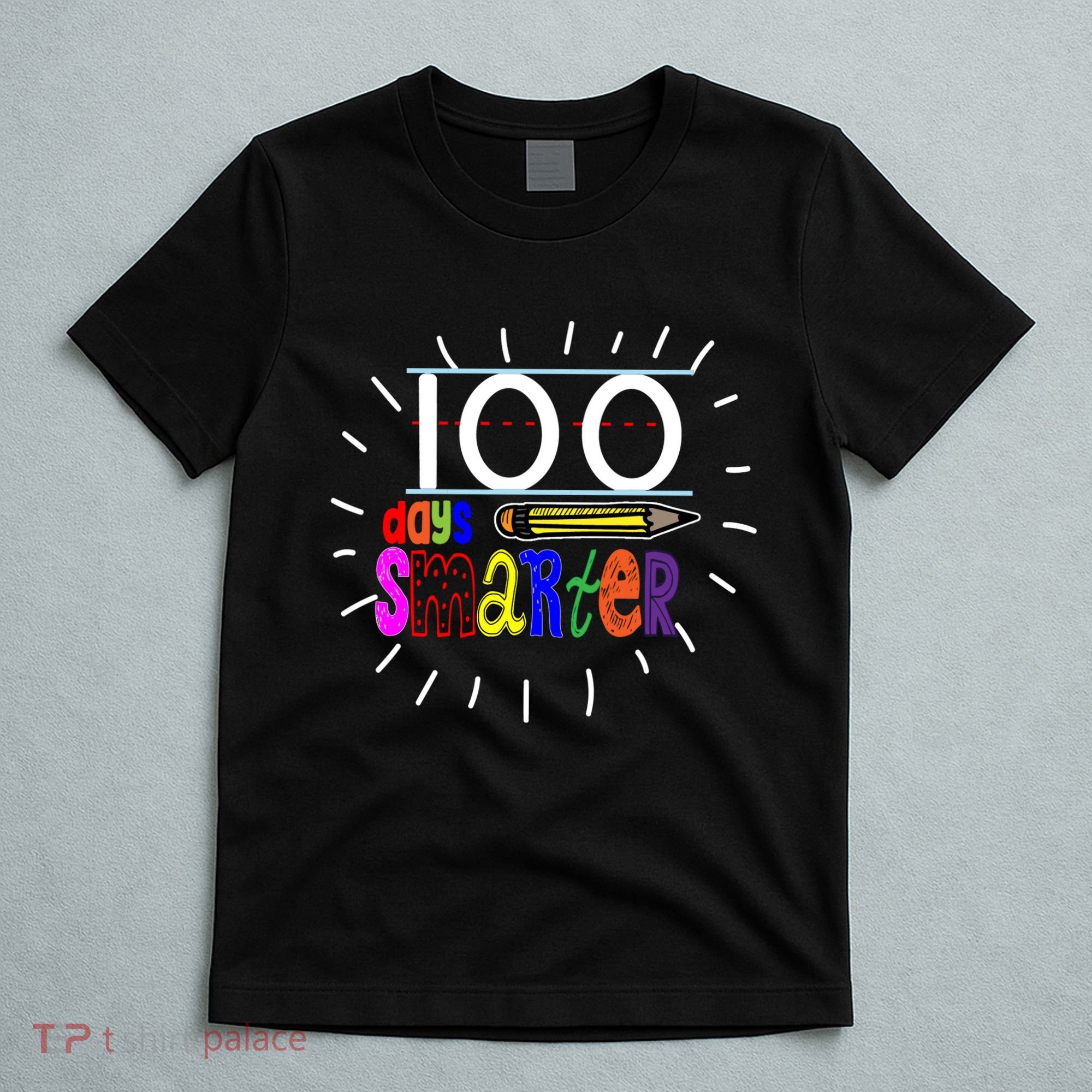 100 Days Smarter Cute 100th Day Of School T-Shirt
