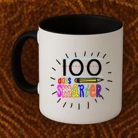 100 Days Smarter Cute 100th Day Of School Coffee Mug thumb 2