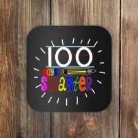 100 Days Smarter Cute 100th Day Of School Coaster thumb 0