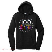 100 Days Smarter Cute 100th Day Of School Women's Hoodie thumb 0