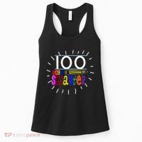100 Days Smarter Cute 100th Day Of School Women's Tank Top thumb 0