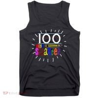 100 Days Smarter Cute 100th Day Of School Tank Top thumb 0