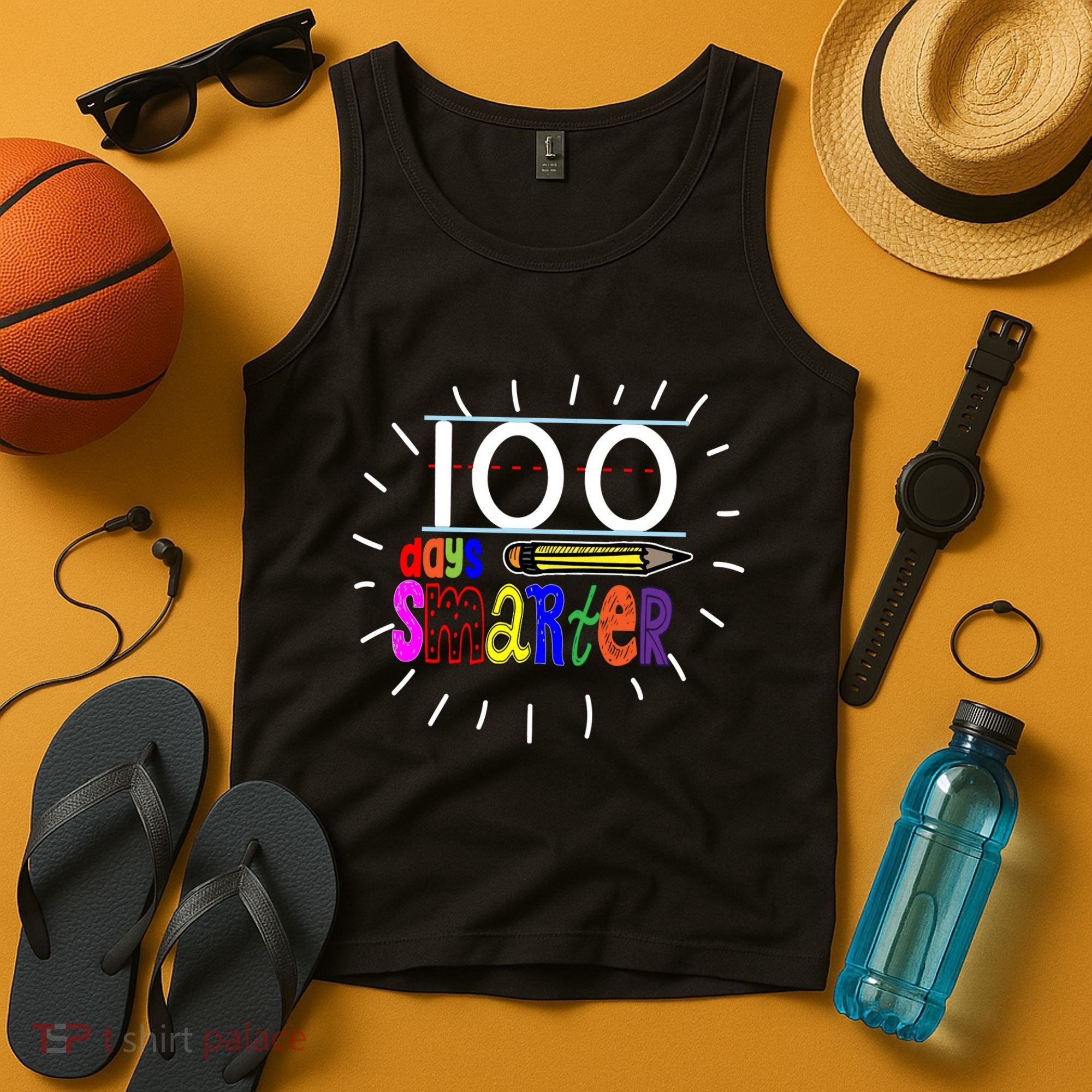 100 Days Smarter Cute 100th Day Of School Tank Top