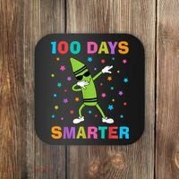 100 Days Smarter 100th Day of School Dabbing Crayon Coaster thumb 0