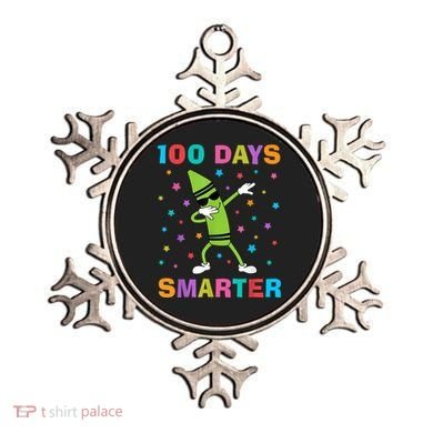 100 Days Smarter 100th Day of School Dabbing Crayon Ornament