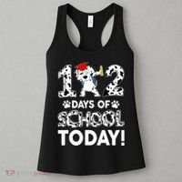 102 Days School Today 101 Days Smarter Dalmatian Dog Lovers Women's Tank Top thumb 3
