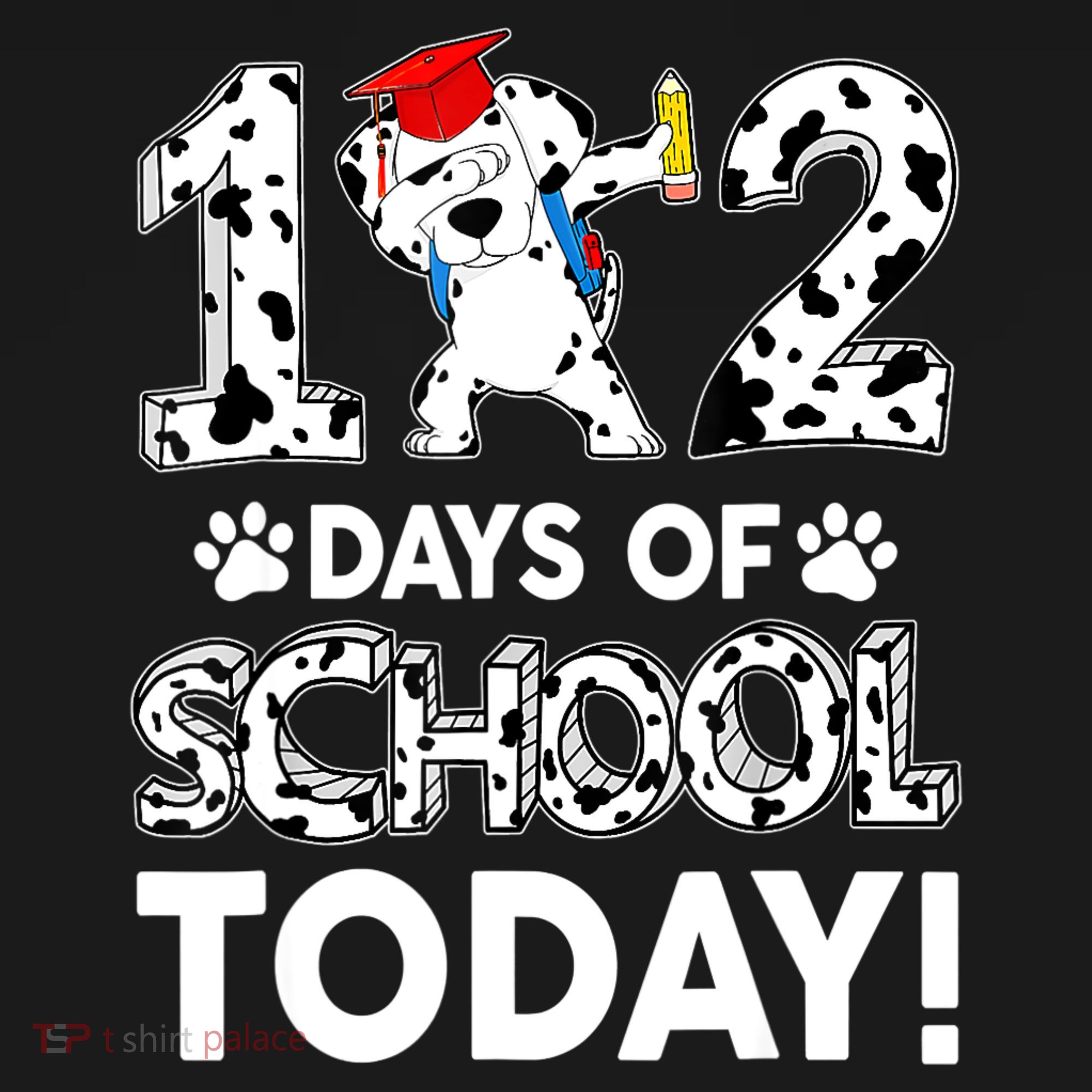 102 Days School Today 101 Days Smarter Dalmatian Dog Lovers Toddler Hoodie