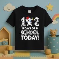 102 Days School Today 101 Days Smarter Dalmatian Dog Lovers Toddler T-Shirt thumb 3