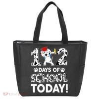 102 Days School Today 101 Days Smarter Dalmatian Dog Lovers Tote Bag thumb 0