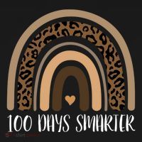 100 Days Smarter 100th Day Of School Coaster thumb 2