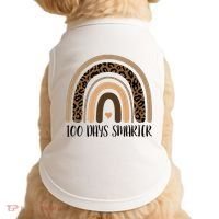 100 Days Smarter 100th Day Of School Doggie Tank thumb 0