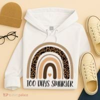 100 Days Smarter 100th Day Of School Hoodie thumb 4