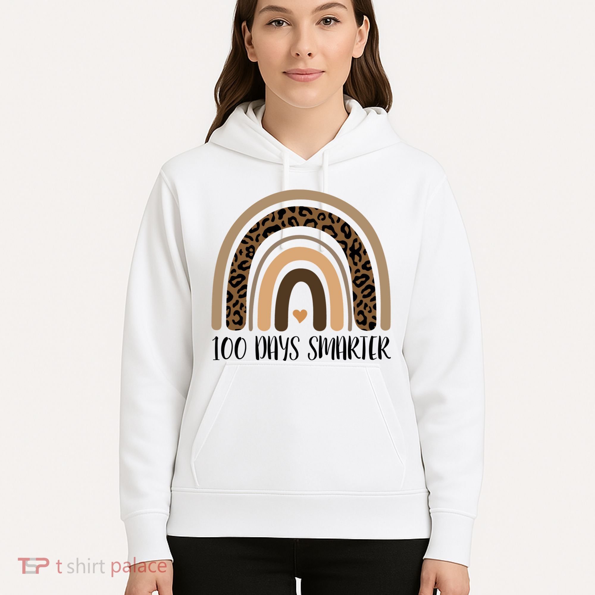 100 Days Smarter 100th Day Of School Hoodie