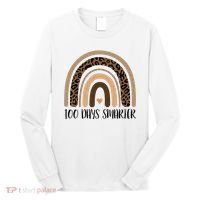 100 Days Smarter 100th Day Of School Long Sleeve Shirt thumb 0