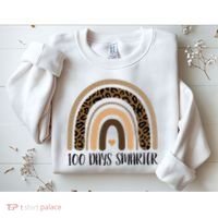 100 Days Smarter 100th Day Of School Sweatshirt thumb 2