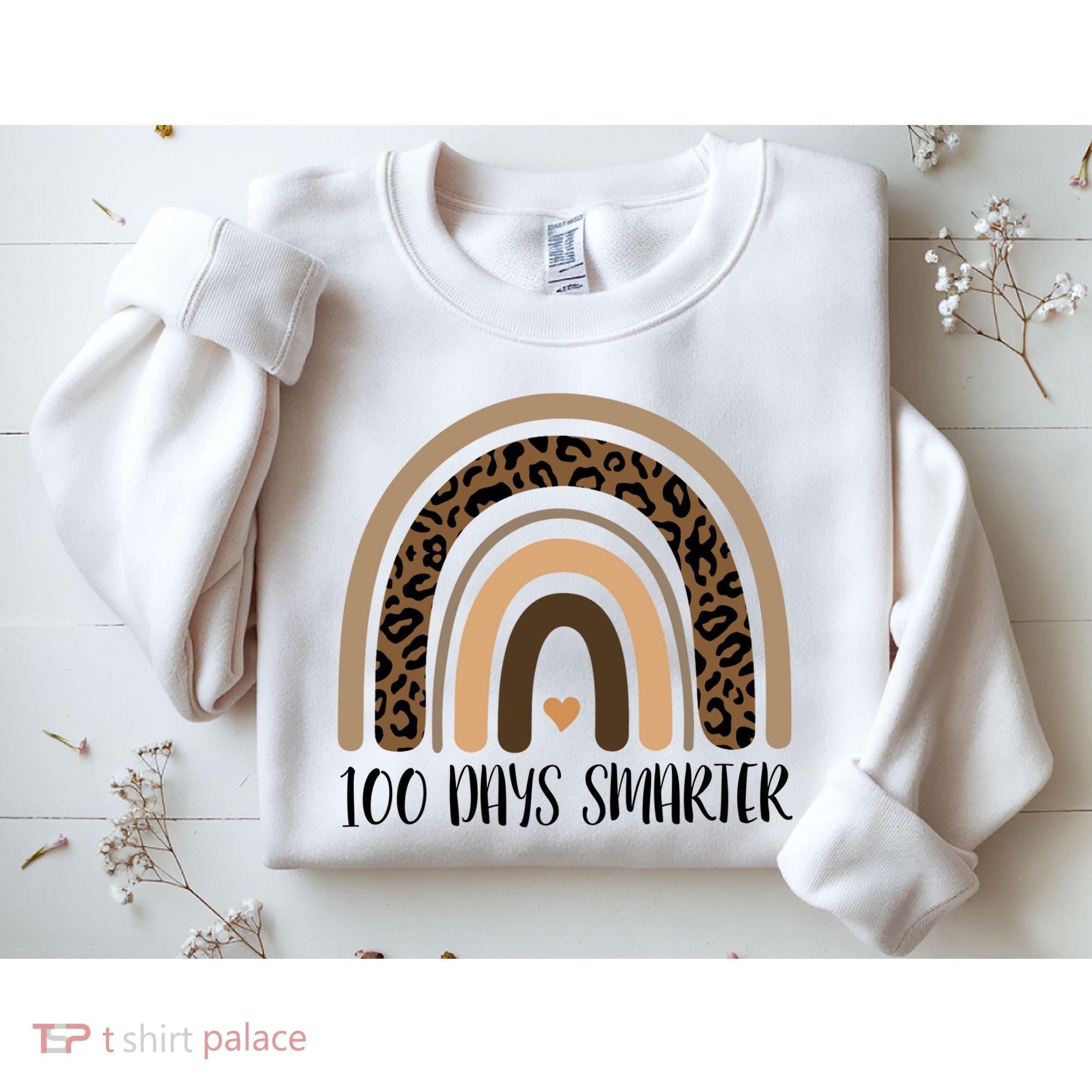 100 Days Smarter 100th Day Of School Sweatshirt