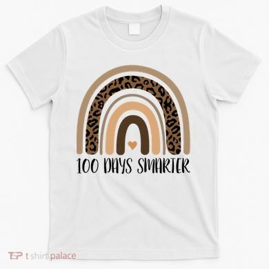 100 Days Smarter 100th Day Of School T-Shirt