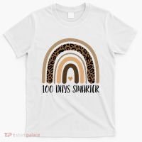 100 Days Smarter 100th Day Of School T-Shirt thumb 0