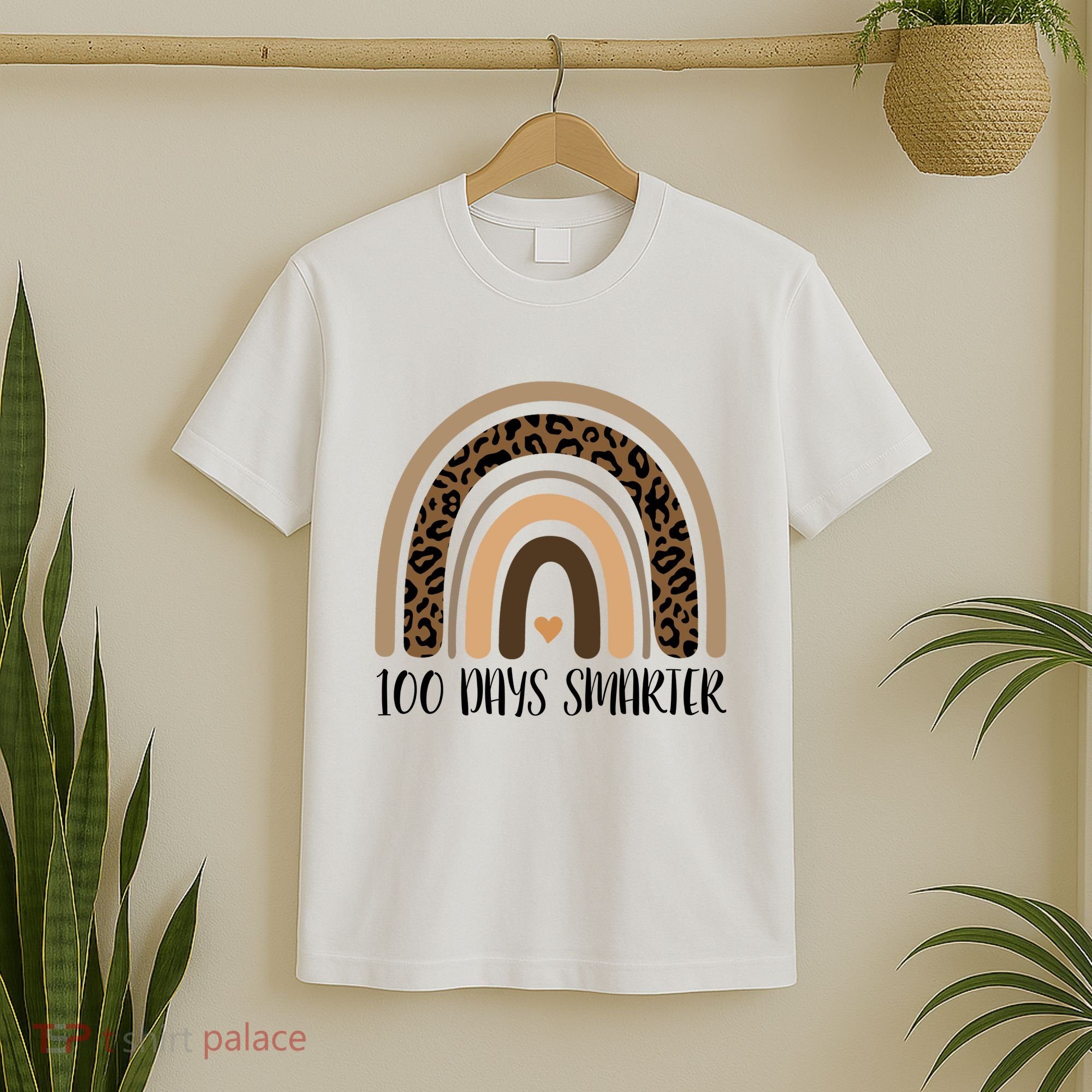 100 Days Smarter 100th Day Of School T-Shirt