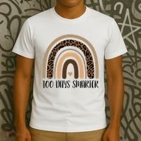 100 Days Smarter 100th Day Of School T-Shirt thumb 3