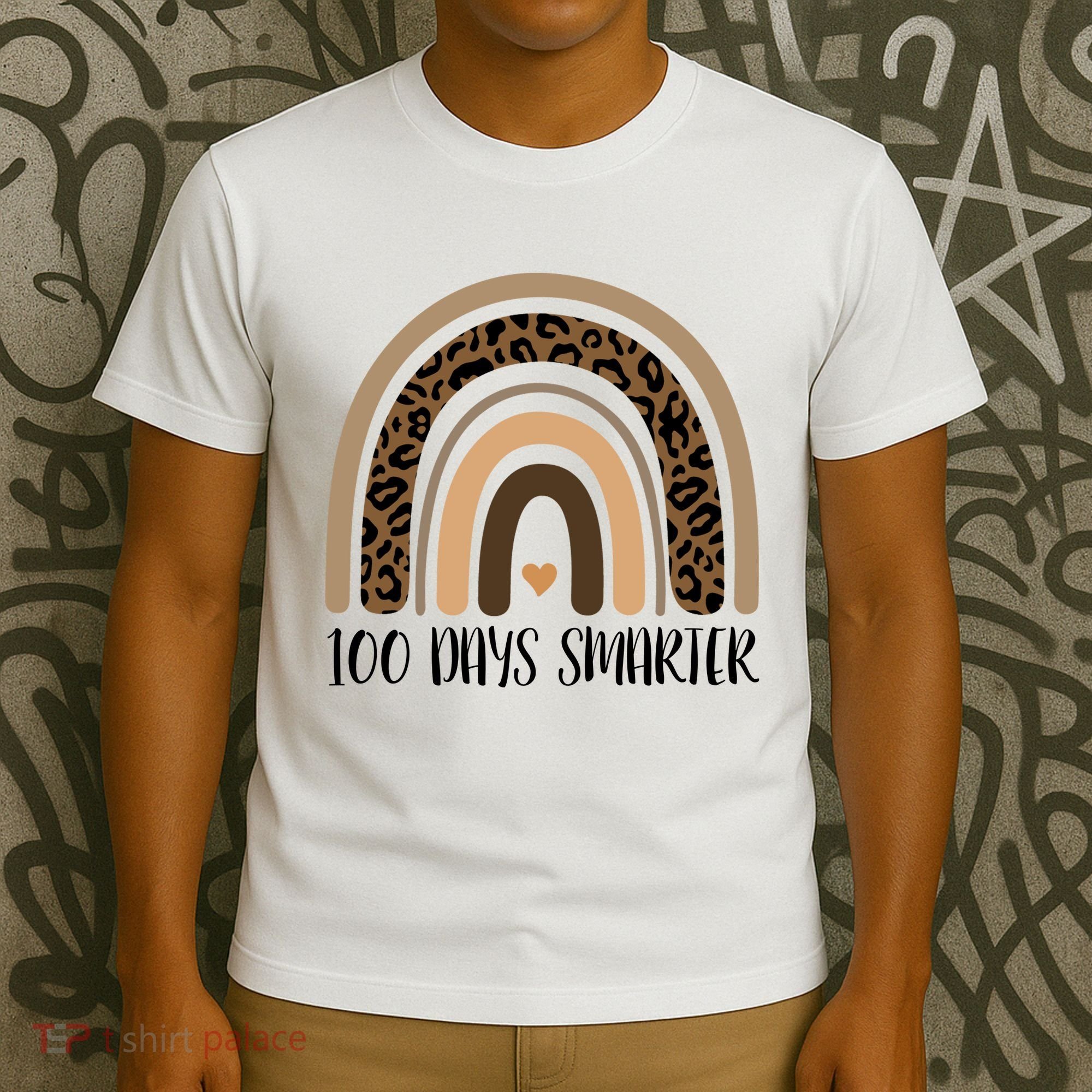 100 Days Smarter 100th Day Of School T-Shirt