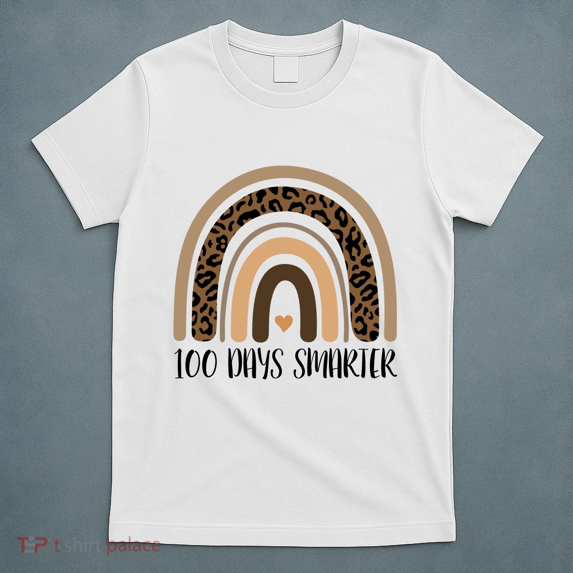 100 Days Smarter 100th Day Of School T-Shirt