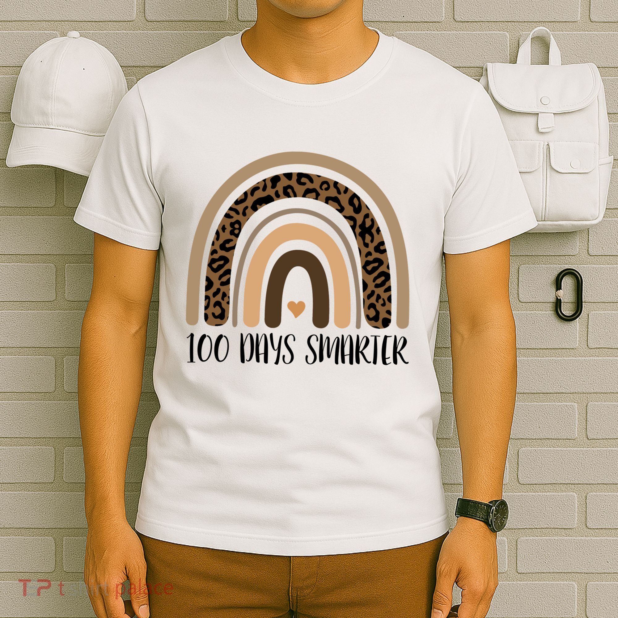100 Days Smarter 100th Day Of School T-Shirt