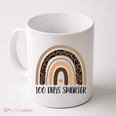 100 Days Smarter 100th Day Of School Coffee Mug