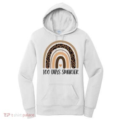 100 Days Smarter 100th Day Of School Women's Hoodie