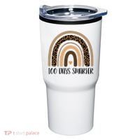 100 Days Smarter 100th Day Of School Tumbler thumb 0
