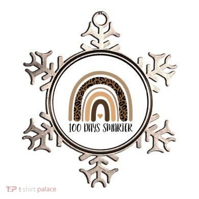 100 Days Smarter 100th Day Of School Ornament