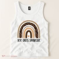 100 Days Smarter 100th Day Of School Tank Top thumb 2