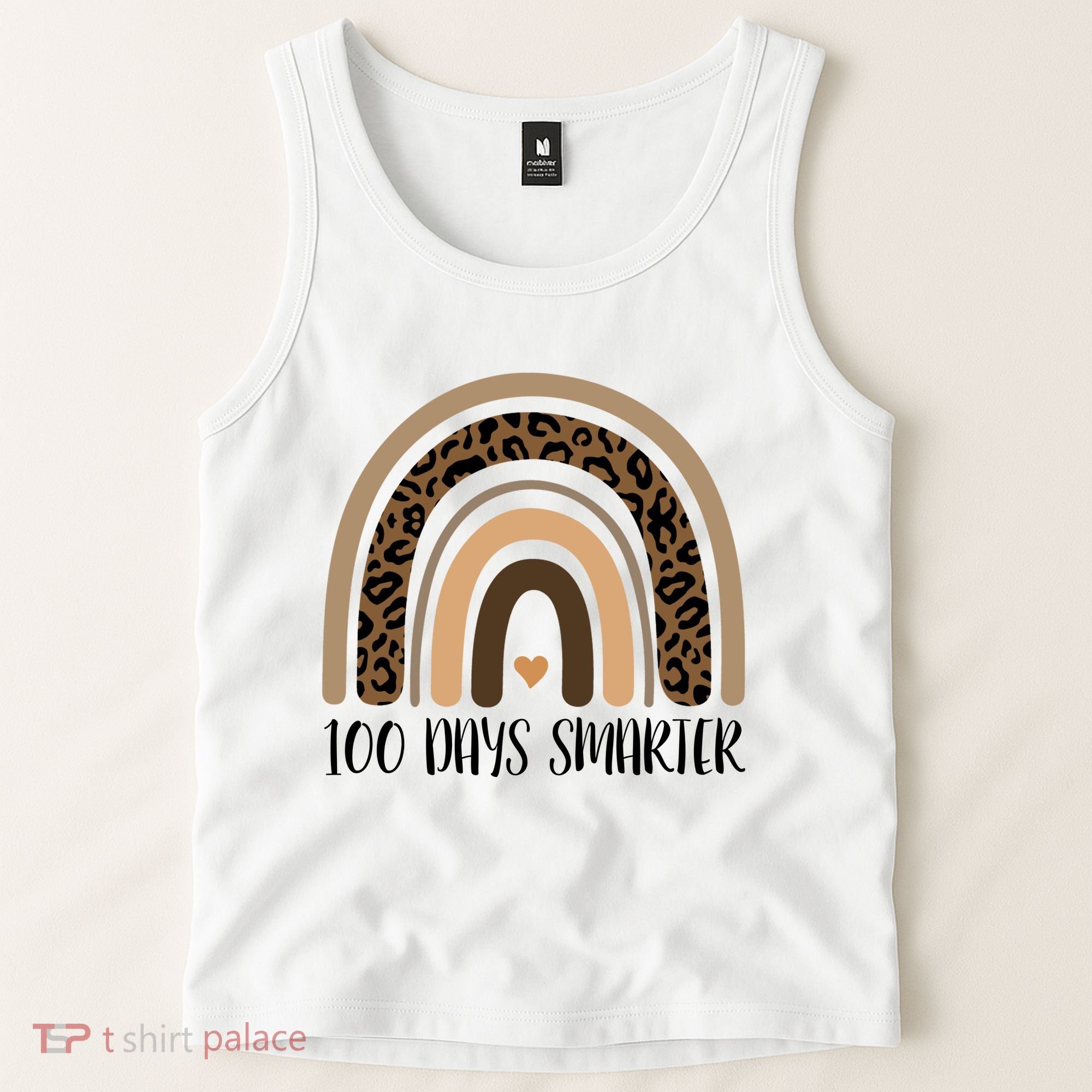 100 Days Smarter 100th Day Of School Tank Top