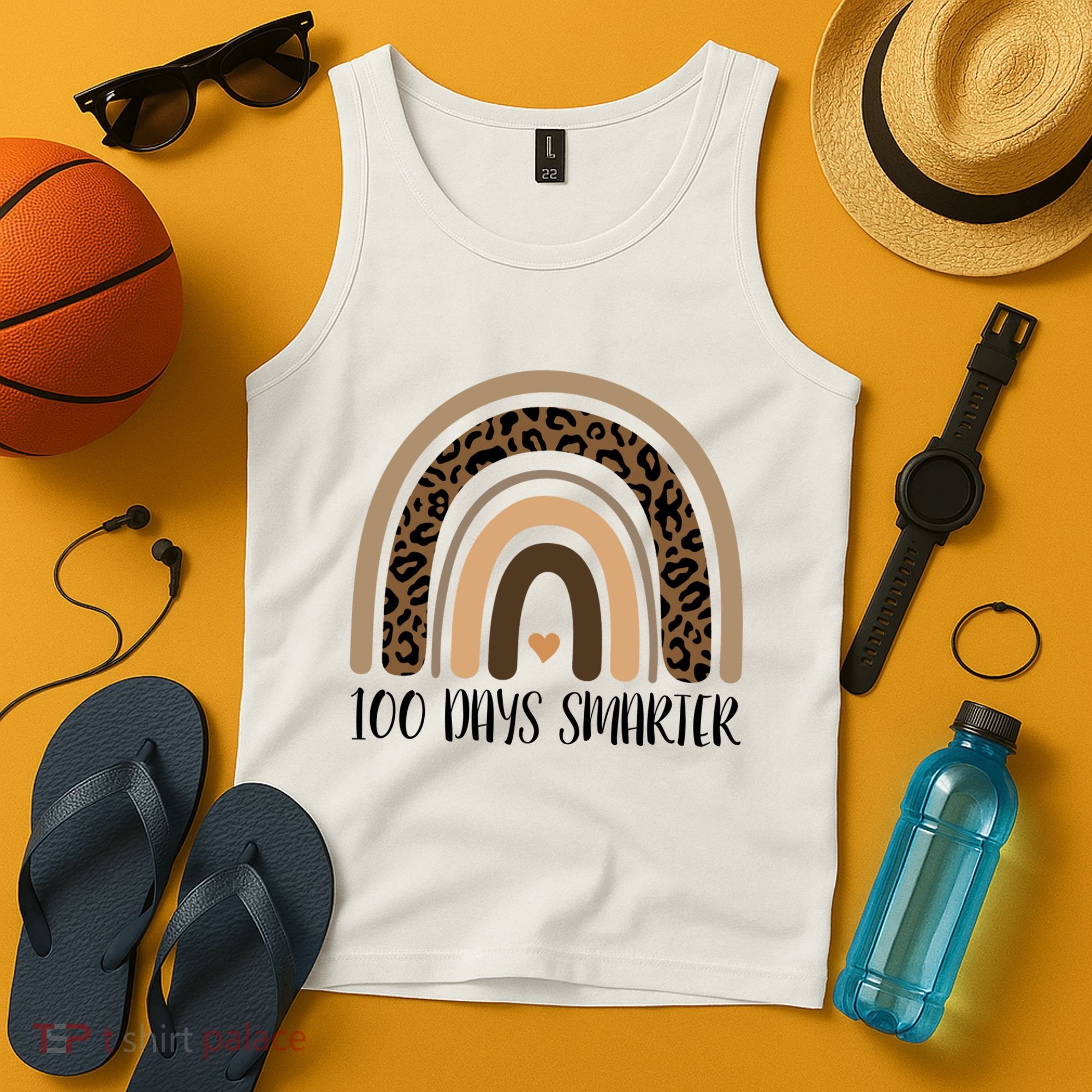 100 Days Smarter 100th Day Of School Tank Top