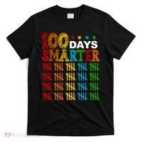 100 Days Smarter Cute Funny 100th Day Of School T-Shirt thumb 0