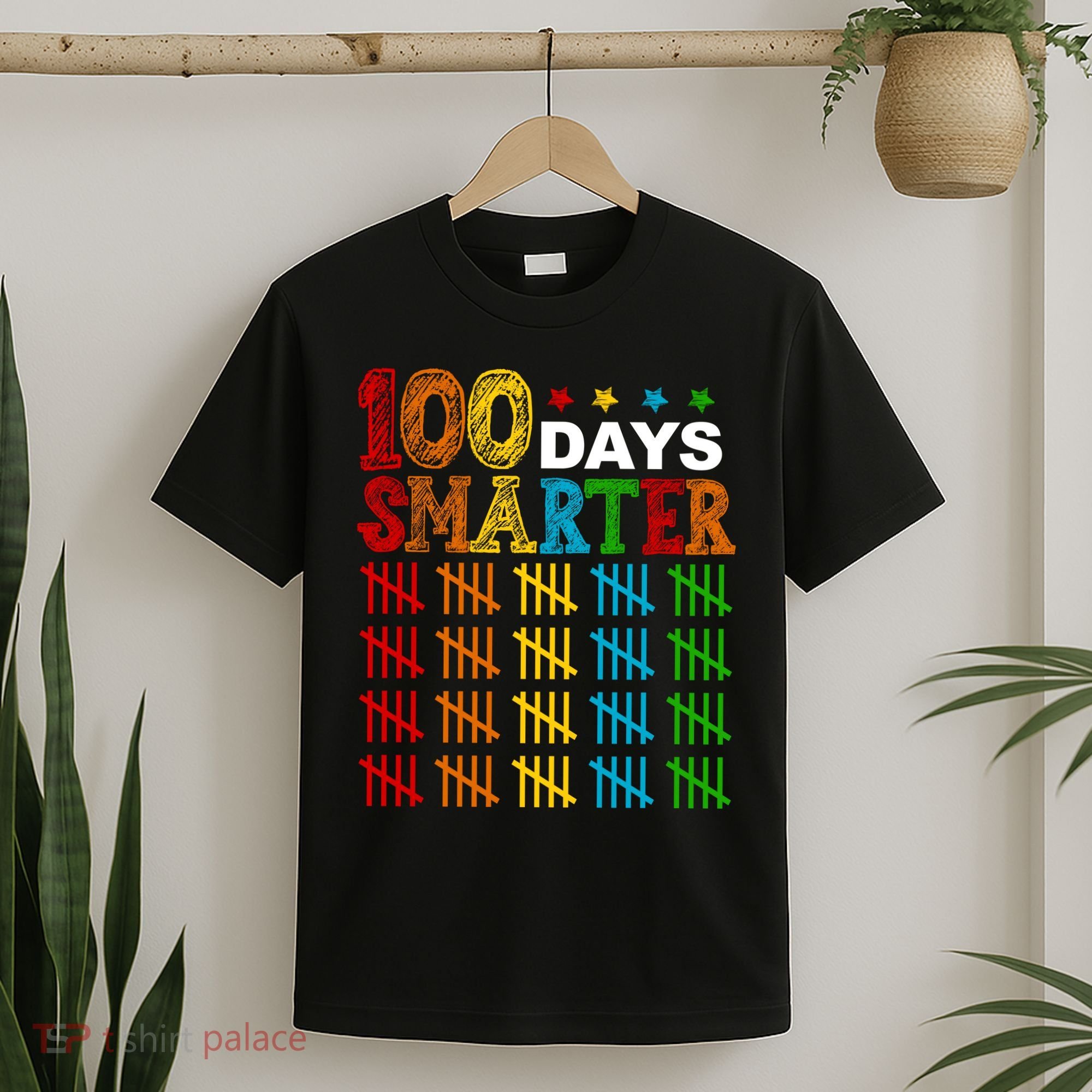 100 Days Smarter Cute Funny 100th Day Of School T-Shirt