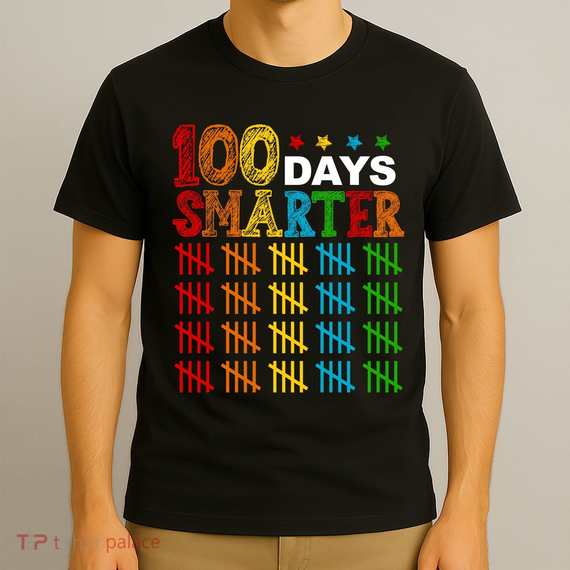 100 Days Smarter Cute Funny 100th Day Of School T-Shirt