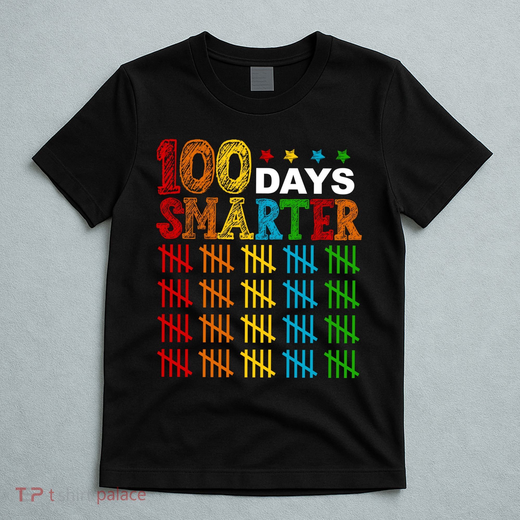 100 Days Smarter Cute Funny 100th Day Of School T-Shirt